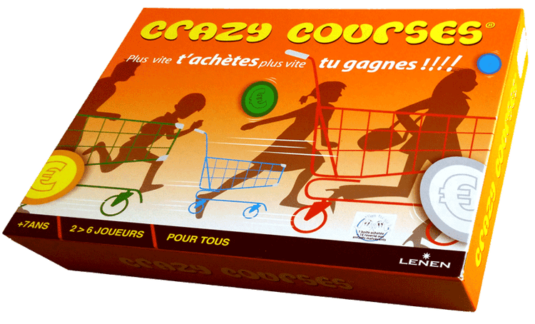 Boîte du jeu : Crazy Courses