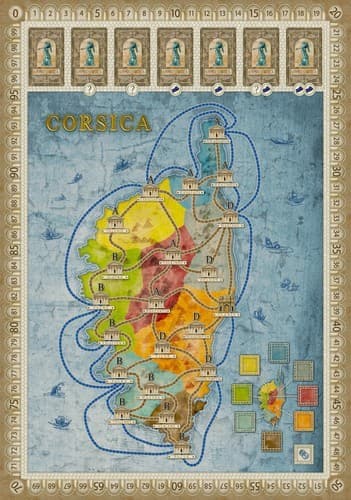 Boîte du jeu : Concordia - Extension "Gallia & Corsica"