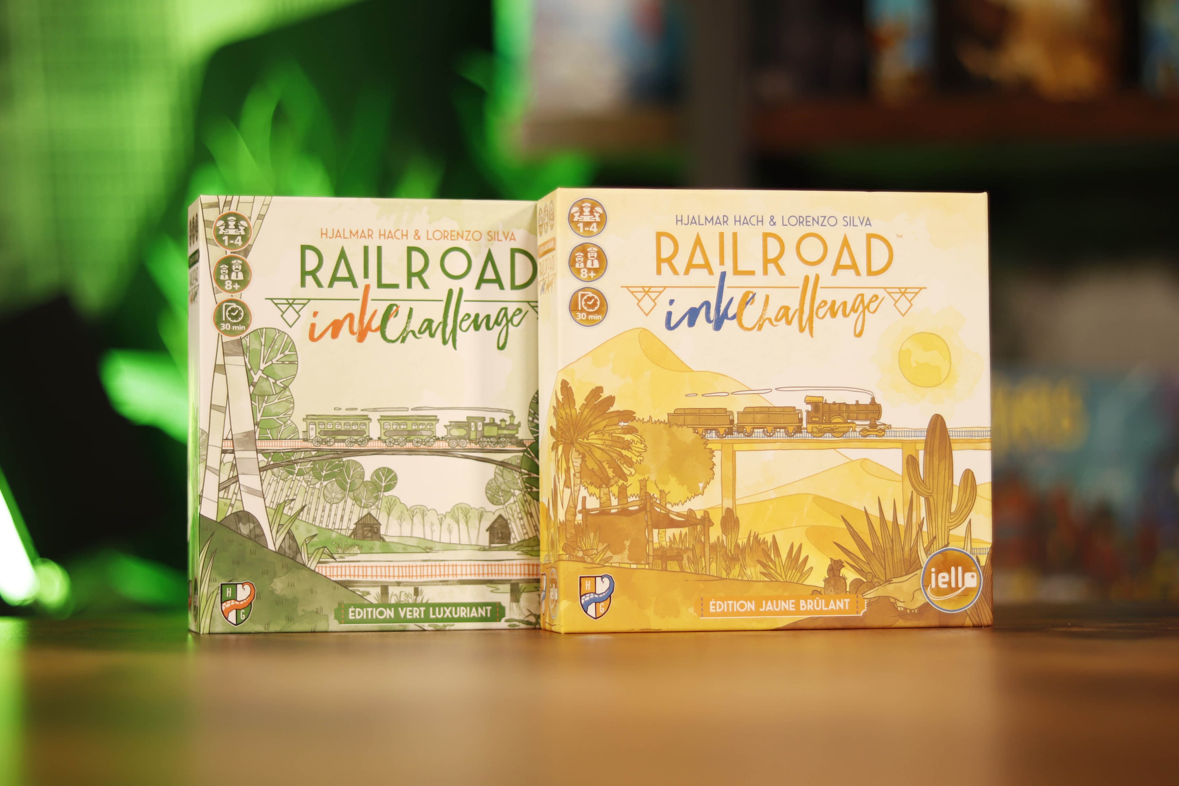 Railroad Ink Challenge : Et pour deux couleurs de plus ?