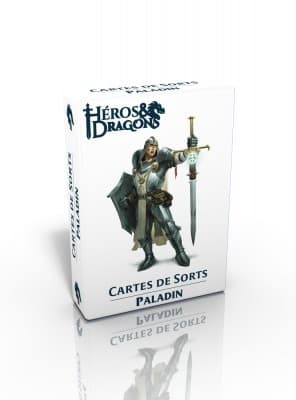 Boîte du jeu : Héros & Dragons - Cartes de sorts - Paladin