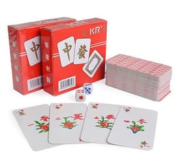Couverture de Jeu de cartes de Mah-Jongg