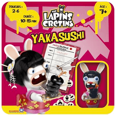 Boîte du jeu : Lapins Crétins - Yakasushi