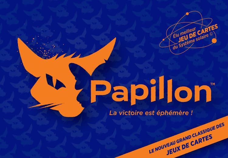Boîte du jeu : PAPILLON - LE JEU DE CARTES