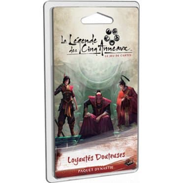 Boîte du jeu : La Légende des 5 Anneaux JCE : Loyautés Douteuses