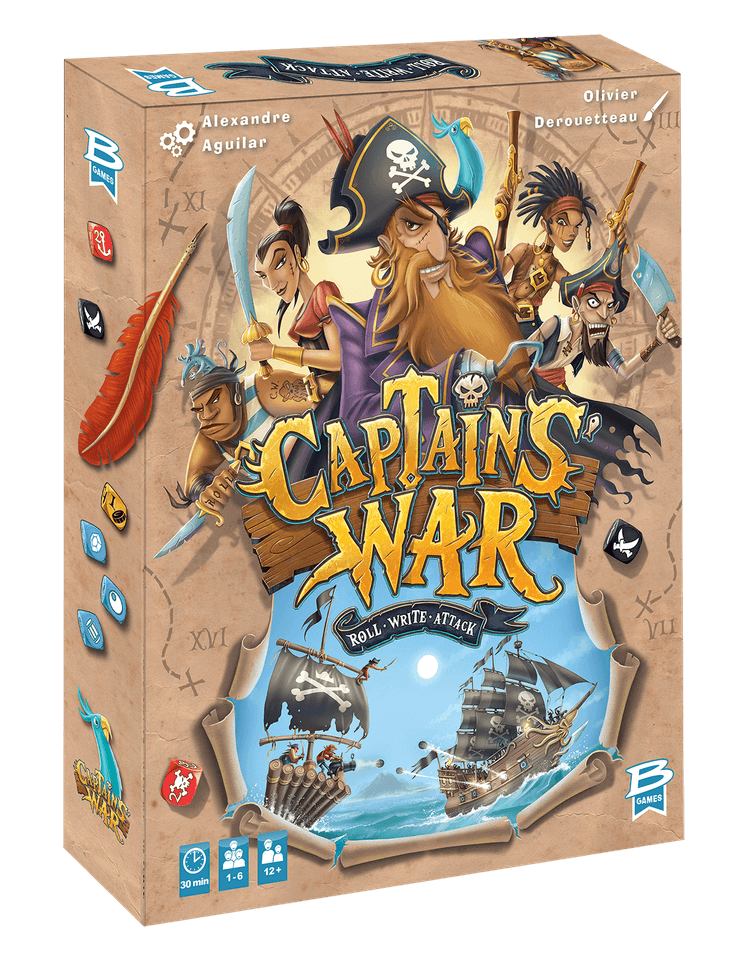 Boîte du jeu : Captains' War