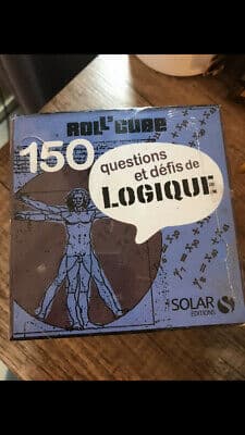 Couverture de Roll'cube 150 questions et défis de logique