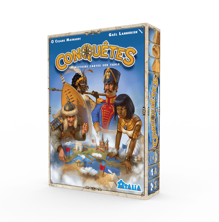 Boîte du jeu : Conquêtes