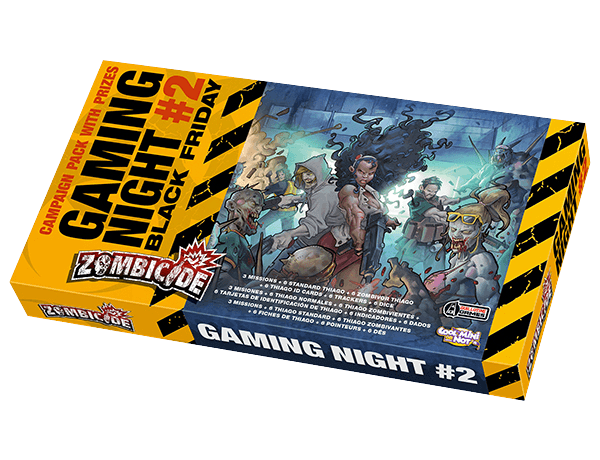 Boîte du jeu : Zombicide Gaming Night #2 Vendredi Noir
