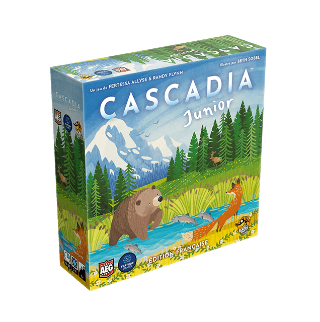 Boîte du jeu : Cascadia Junior
