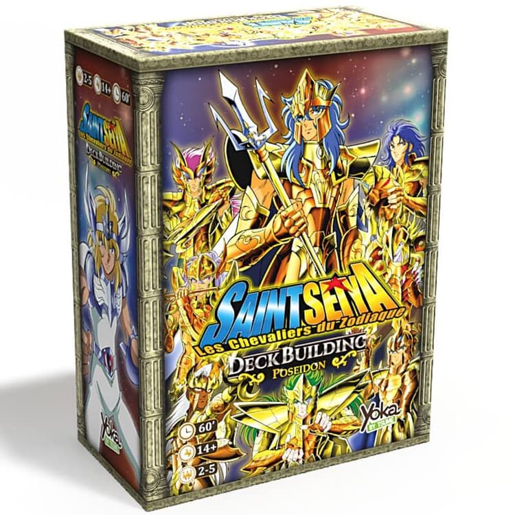 Boîte du jeu : Saint Seiya Deck Buiding: Poseidon