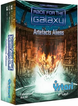 Couverture de Race for the galaxy : artefacts aliens