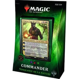 Couverture de Magic the Gathering : Vengeance de la Nature - Deck Commander 2018
