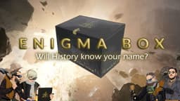 Couverture de The Enigma Box