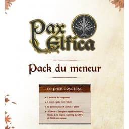 Couverture de Pax Elfica - Pack du Meneur