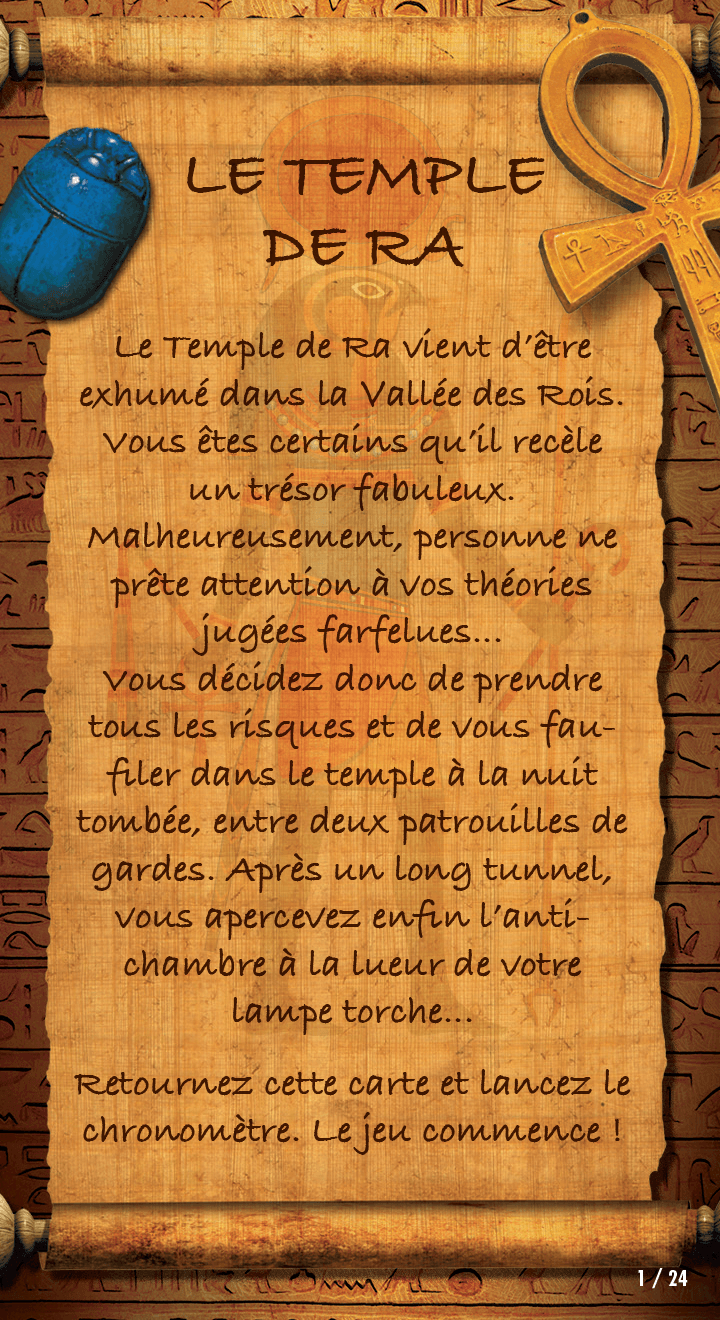 Boîte du jeu : Unlock! Demo Adventures - Le Temple de Râ