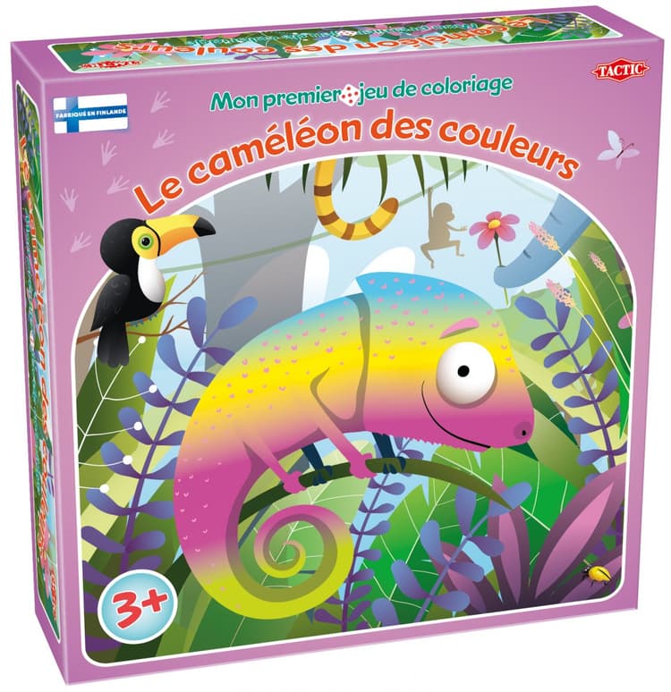 Boîte du jeu : Le Caméléon des Couleurs