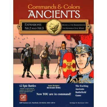 Boîte du jeu : Commands & Colors Ancients Exp 2 et 3: Rome vs The Barbarians and The Roman Civil Wars