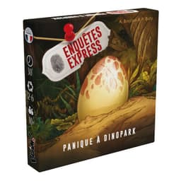 Couverture de Enquêtes Express : Panique à DinoPark