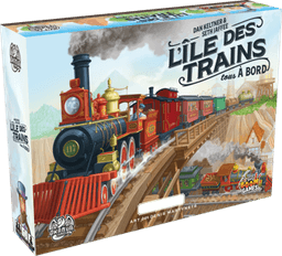 Couverture de L’île des trains : tous à bord