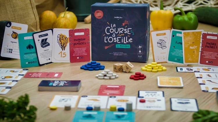 Boîte du jeu : La Course à l'Oseille