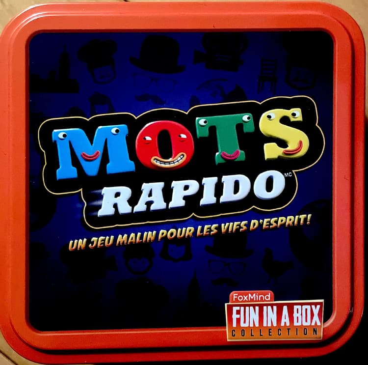 Boîte du jeu : Mots Rapido