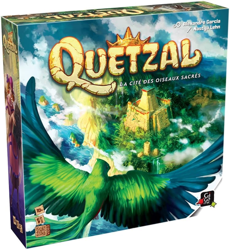 Boîte du jeu : Quetzal