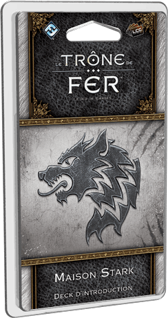 Couverture de Maison Stark : Deck d’introduction Trône de Fer LCG 2nd Édition