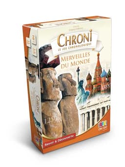 Couverture de CHRONI - LES MERVEILLES DU MONDE