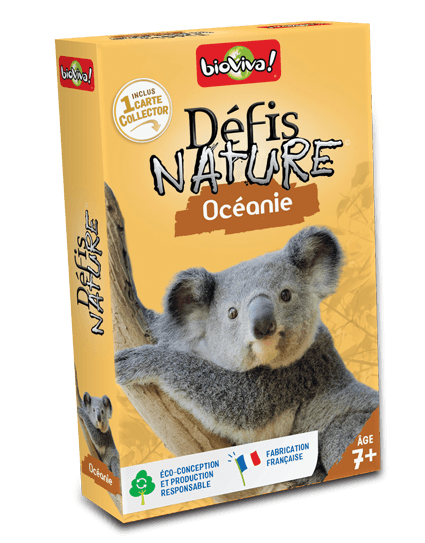 Boîte du jeu : Défis Nature Océanie
