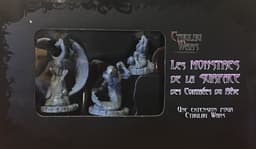 Couverture de Cthulhu Wars: Extension Les monstres de la surface des Contrées des Rêve