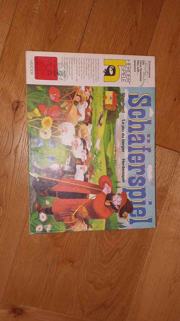 Boîte du jeu : schäferspiel