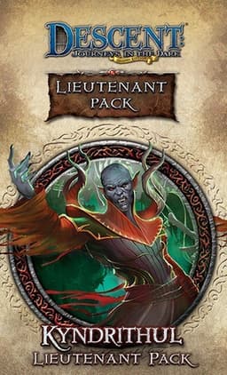 Couverture de Descent: Voyages dans les Ténèbres (Seconde edition) – Lieutenant Kyndrithul