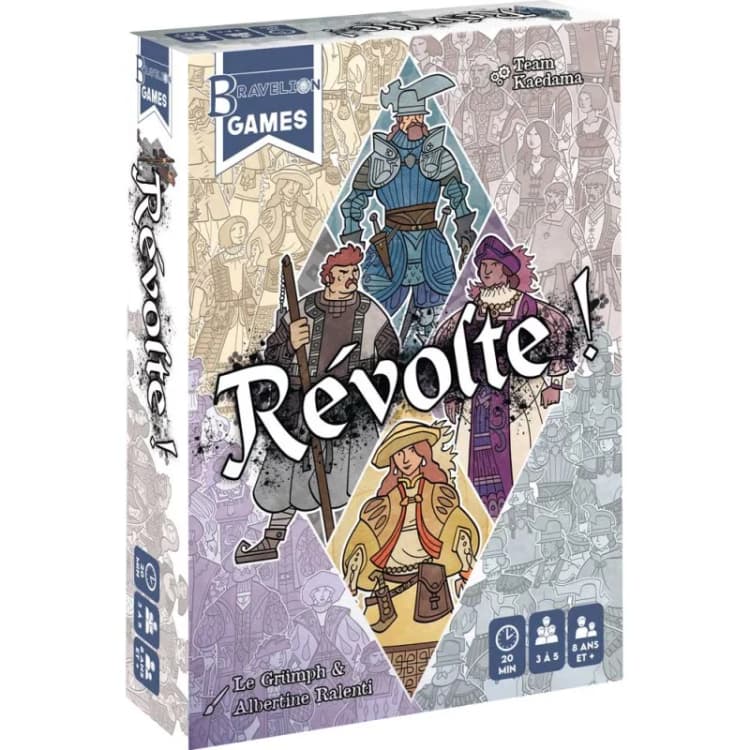 Boîte du jeu : Révolte