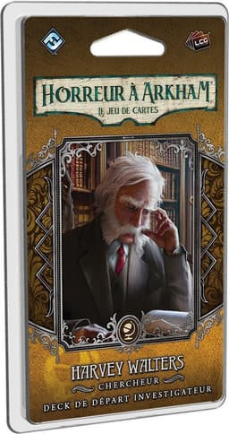 Couverture de Horreur à Arkham : Le Jeu de Cartes - Deck Investigateur - Harvey Walters