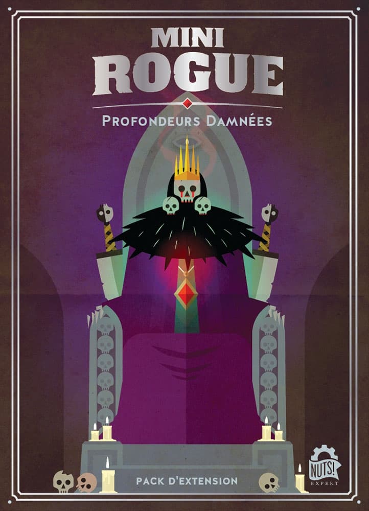 Boîte du jeu : Mini rogue : Profondeurs damnés