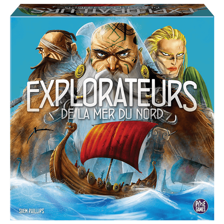 Boîte du jeu : Explorateurs de la Mer du Nord