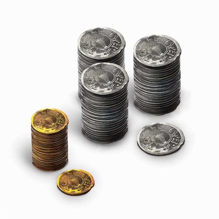 Boîte du jeu : Pax Viking - Extension "Pièces de Monnaie en Métal"