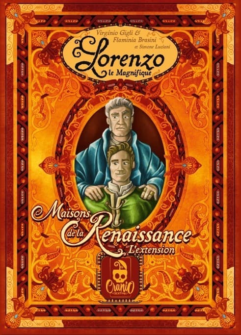 Boîte du jeu : Lorenzo Le Magnifique : Maisons de la Renaissance