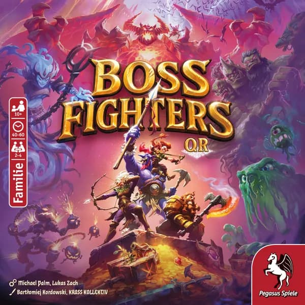 Boîte du jeu : Boss Fighters QR