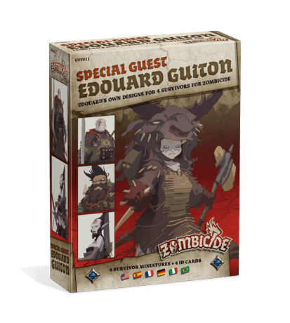Boîte du jeu : Zombicide black plague - Special Guest: Edouard Guiton