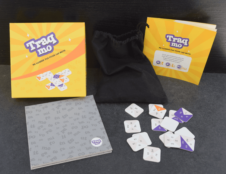 Boîte du jeu : Traqmo