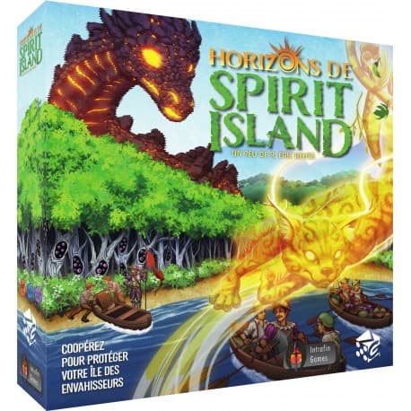 Boîte du jeu : Horizons de Spirit Island