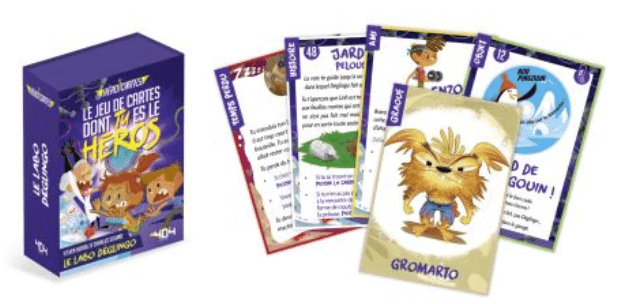 Boîte du jeu : Heroï'cartes - Le Labo Déglingo