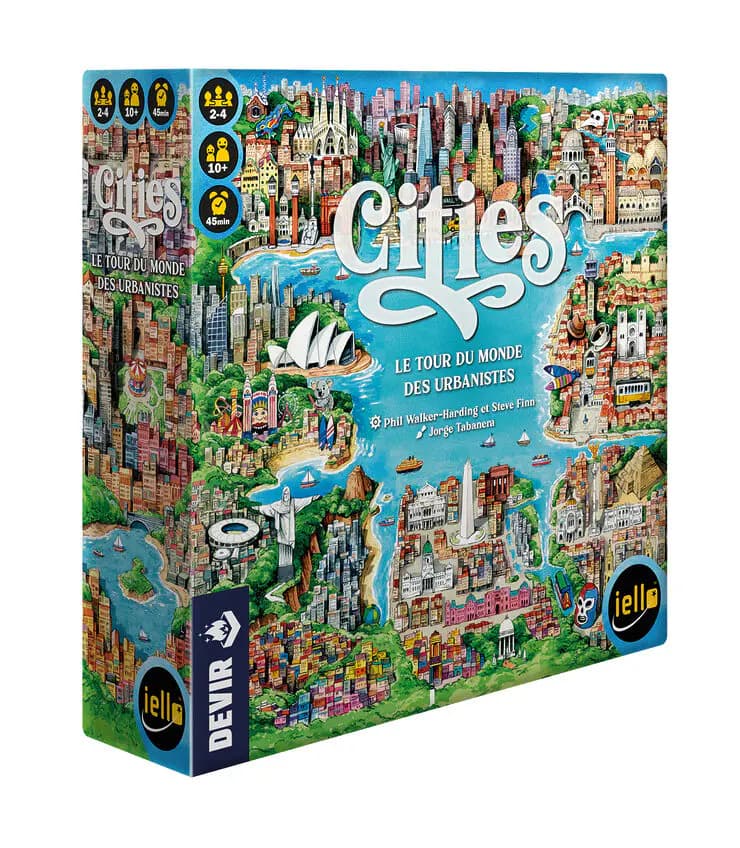 Boîte du jeu : Cities