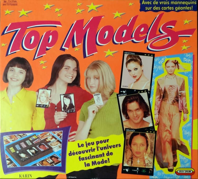 Boîte du jeu : Top Models