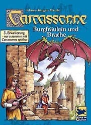 Couverture de Carcassonne : Burgfräulein & Drache