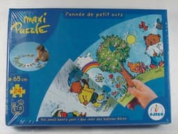 Couverture de Maxi Puzzle - L'année de petit ours