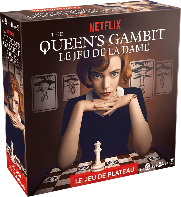 Boîte du jeu : Queen's Gambit : Le Jeu de la Dame