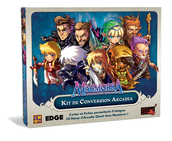Boîte du jeu : Masmorra : Les Donjons d'Arcadia - Kit de Conversion Arcadia