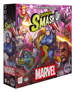 Couverture de Smash Up - Marvel